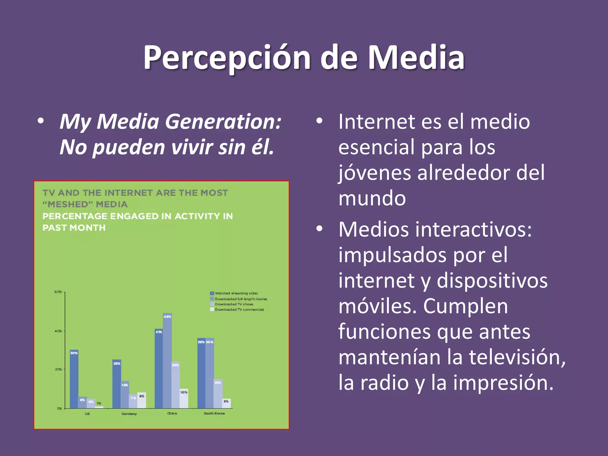 Tendencias Generacionales