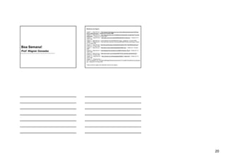 20
Boa Semana!
Prof: Wagner Gonsalez
Referências de imagens:
Imagem 1 – Disponível em: < http://gastronomiaenegocios.uol.com.br/home/lancamentos/imprimir/497/leao-
lanca-o-sofisticado-kash >. Acesso em 10 março 2009.
Imagem 2 – Disponível em: < http://vilamulher.terra.com.br/vilafashion/materia/estilo-e-tendencias/179-moda-
indiana.html >. Acesso em 10 março 2009.
Imagem 3 – Disponível em: < http://estilo.uol.com.br/ultnot/2009/02/09/ult3617u7254.jhtm >. Acesso em 10
março 2009.
Imagem 4 – Disponível em: < www.rentaview.com.br/tecfiles/vid.ht12.jpg >. Acesso em: 10 março 2009.
Imagem 5 – Disponível em: < http://aichholzer.name/wp-content/uploads/2008/03/hddvd-blueray.jpg >Acesso
em: 10 março 2009.
Imagem 6 – Disponível em < http://www.gaming-age.com/specials/homebrew1/GA1-Atari2600machine.jpg >.
Acesso em: 10 março 2009.
Imagem 7 – Disponível em: < http://futuro.vc/wp-content/uploads/2007/08/wii1.jpg >. Acesso em: 10 março
2009.
Imagem 8 – Disponível em: < http://blogware.files.wordpress.com/2006/10/second_life.gif >. Acesso em: 10
março 2009.
Imagem 9 – Disponível em: < http://www.citrus7.com.br/imgmat/2007/07/26_empresas_abandonam.jpg >.
Acesso em: 10 março 2009.
Imagem 10 – Disponível em: < http://info.abril.com.br/blog/gadgets/20080317_listar.shtml >. Acesso em: 10
março 2009.
Imagem 11 – Disponível em: <
http://1.bp.blogspot.com/_P5UA05cbnl8/RsggbTRpSwI/AAAAAAAAAOY/7ZLDaBlF7Ds/s400/virtual_keyboard.j
pg >. Acesso em: 10 março 2009.
Todas as demais imagens são originárias de banco de imagens.
 