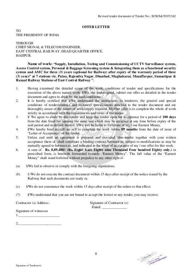 Tender ecr (revised)