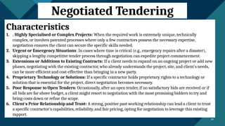 TENDERING AND TENDERING PROCEDURES IN CONSTRUCTION | PPTX