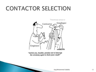 Tendering procedures 1