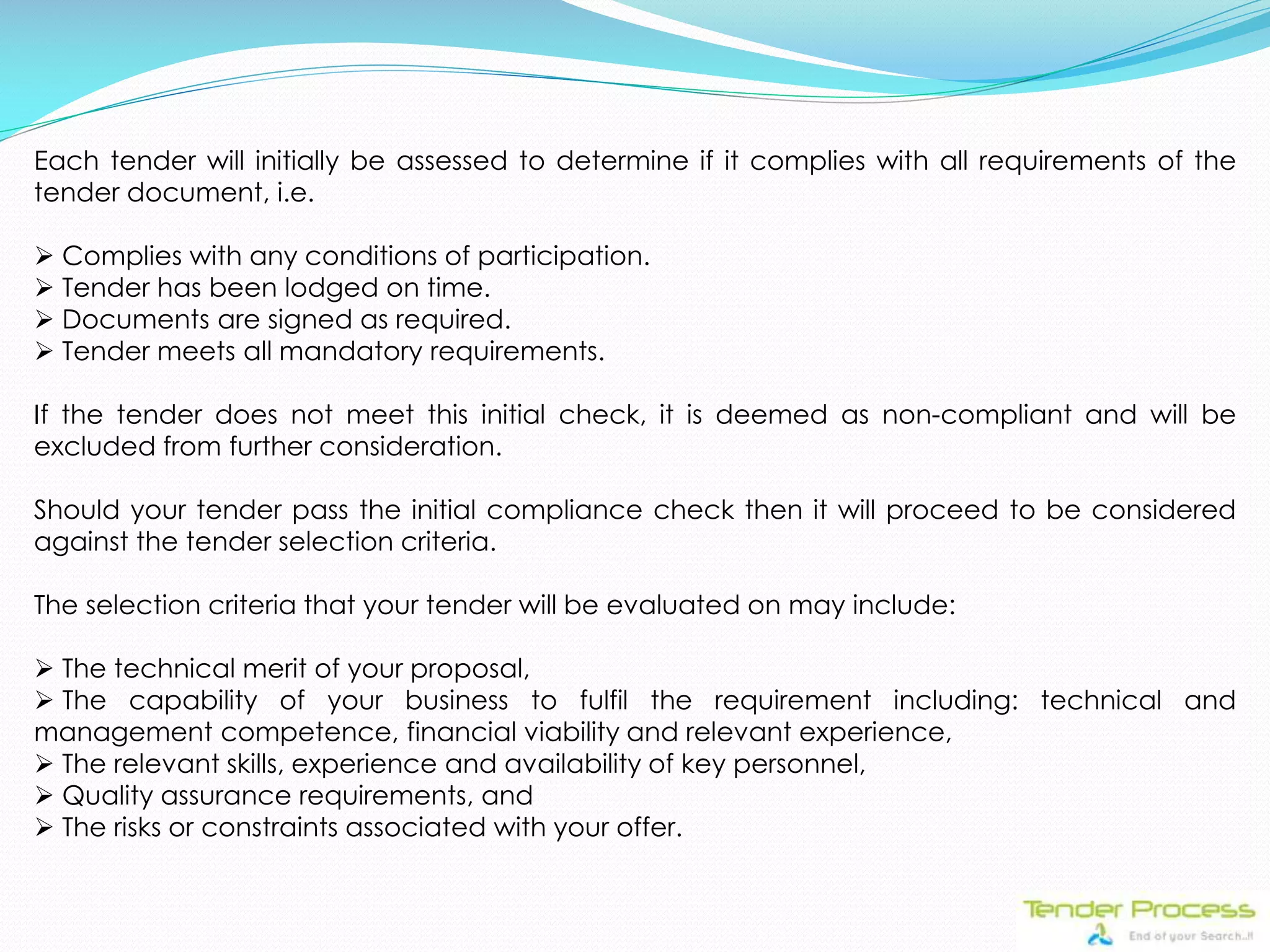 Tender Process A Complete Procurement Guide Pptx