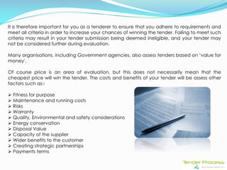 What Is A Tender In Procurement And Why Is It Important? – ICWT