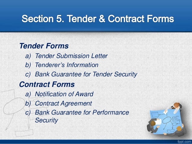 Tendering Document For The Procurement Of Works