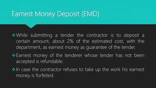 Emd Check Tenders | PPTX
