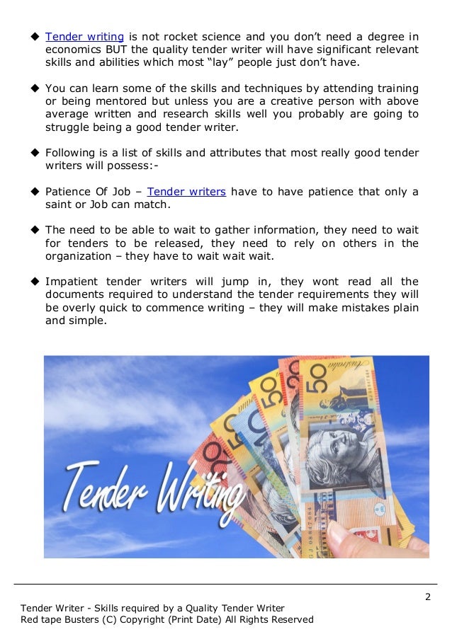 Tender writing services sydney Tender writing services sydney