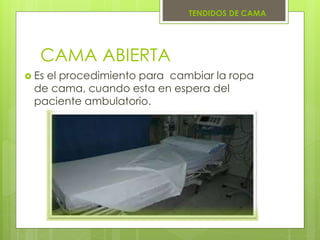 Tendidos de cama