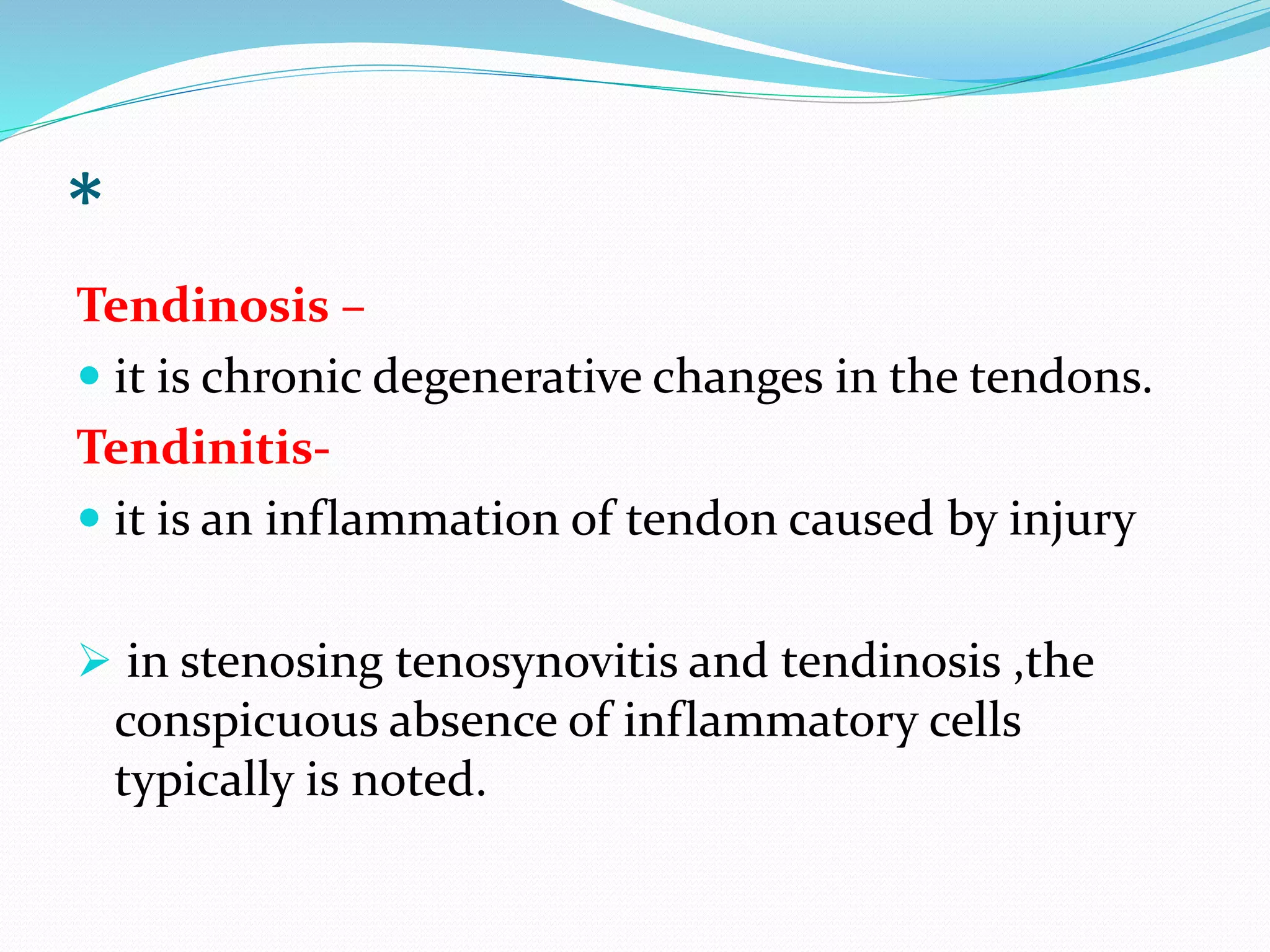 Tendinopathies of wrist and hand PPT