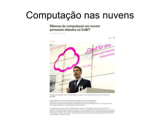 Computação nas nuvens
 
