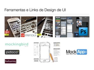 Ferramentas e Links de Design de UI
 