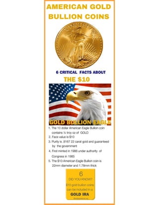 Ten Dollar Gold Bullion Coin