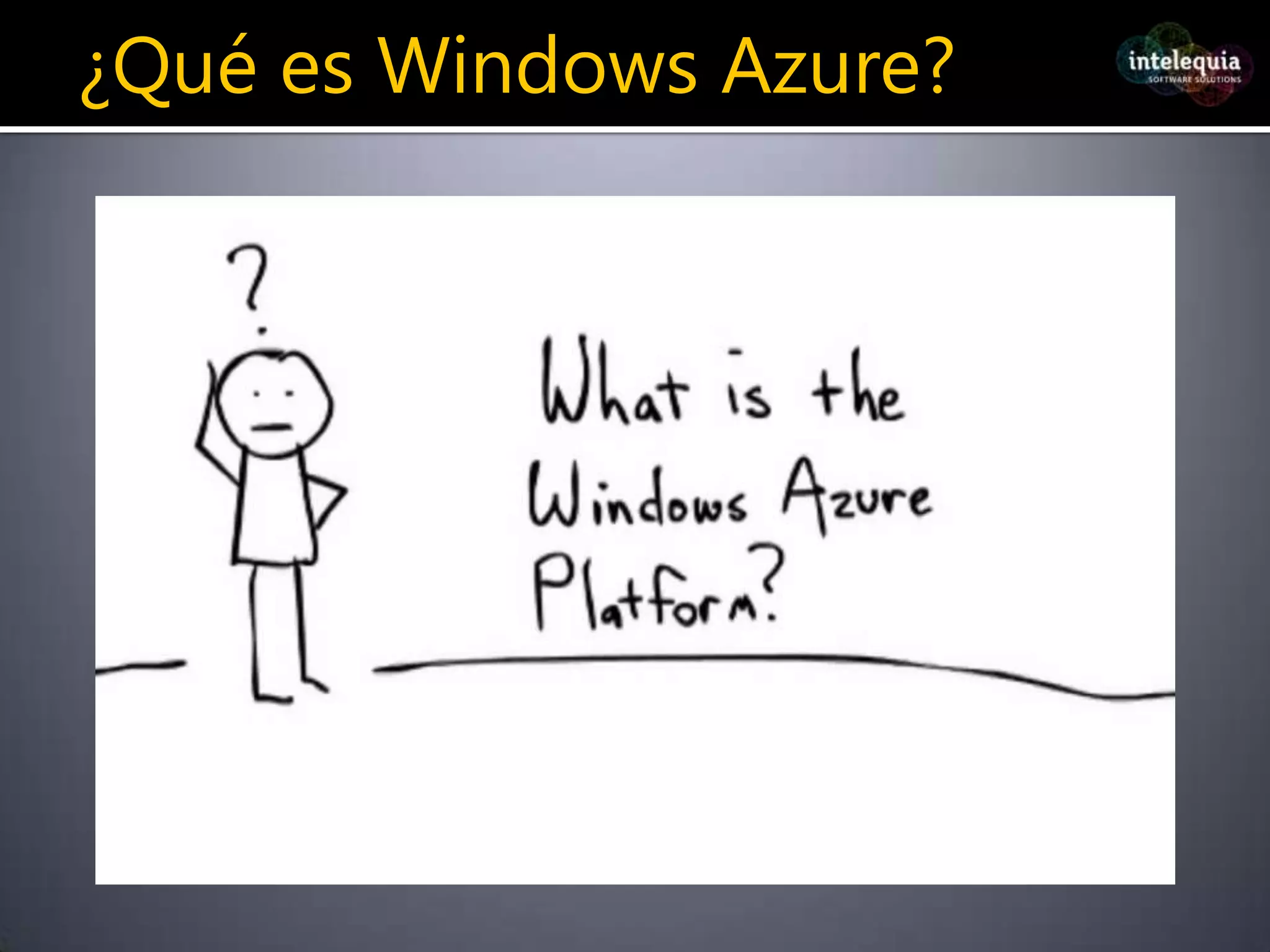Qué es Windows Azure