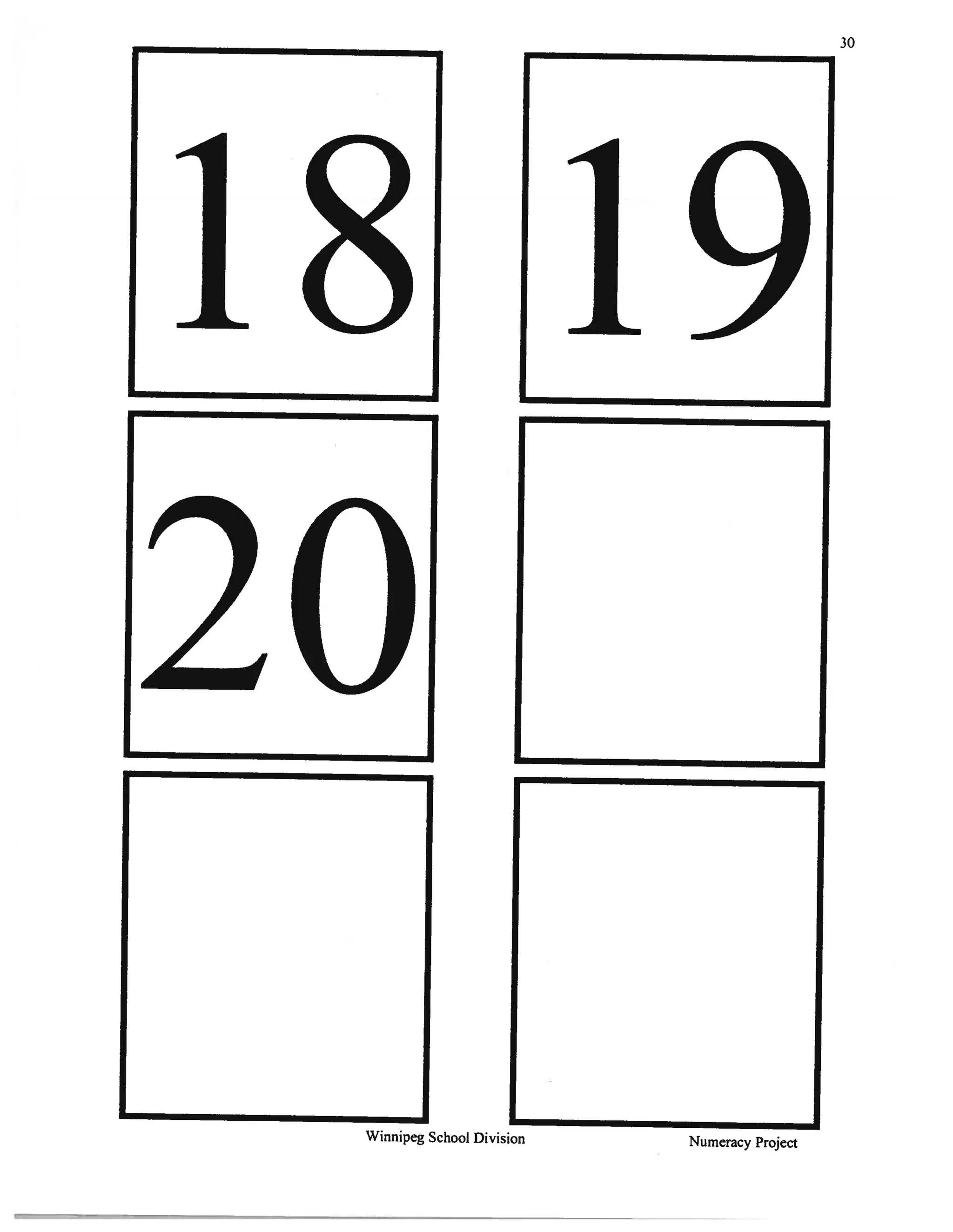 Ten fact game with rhyme and ten frames