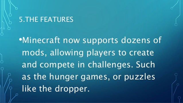 Ten facts about minecraft