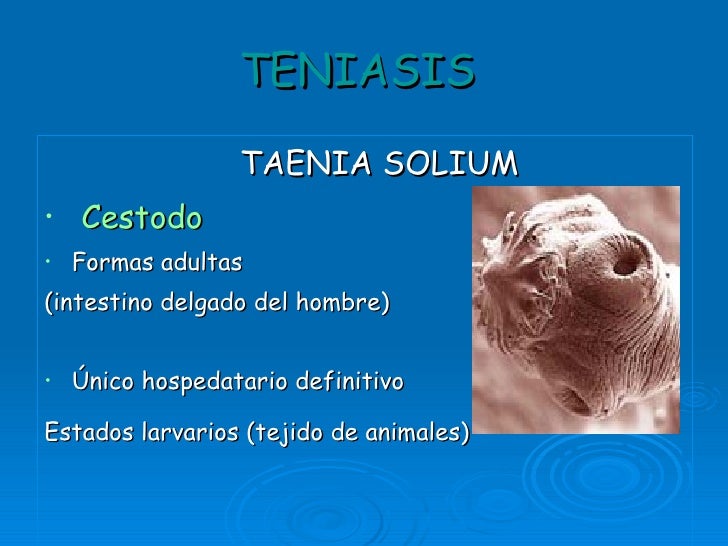 Teniasis