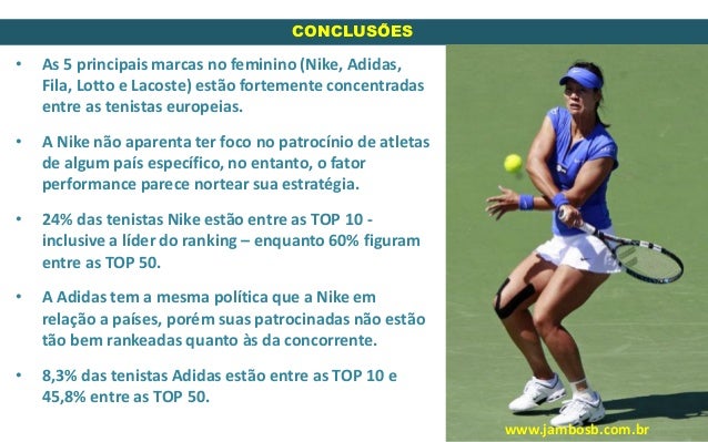 principais marcas de tenis