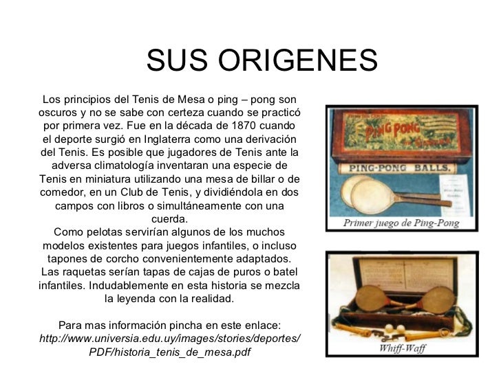 Tenis De Mesa