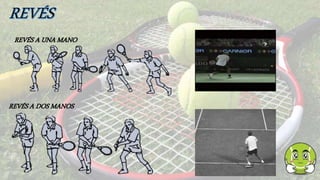 REVÉS A UNA MANO
REVÉS A DOS MANOS
 