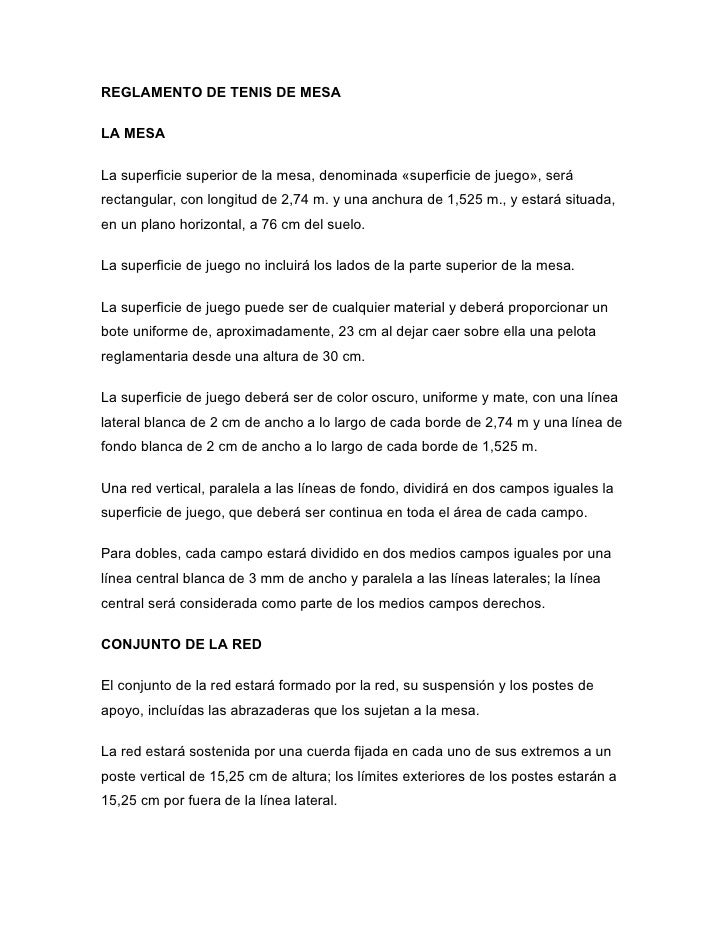 Tenis de mesa