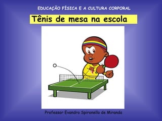 Introdução Tenis de Mesa, PDF, Tênis de mesa