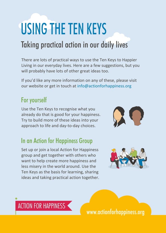 Ten Keys to Happier Living Guidebook