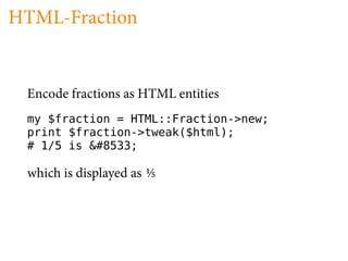 Ten modules I haven't yet talked about