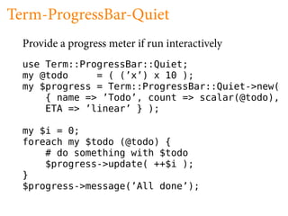 Ten modules I haven't yet talked about