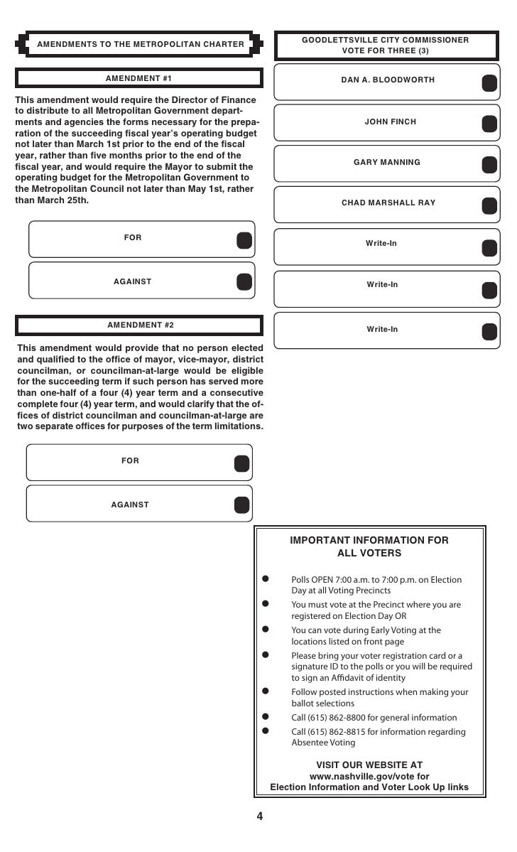 Ballot For Tennessee 2024 Astrid Jerrilee