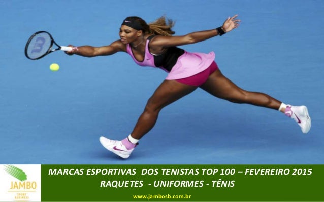 marcas de roupas de tenistas