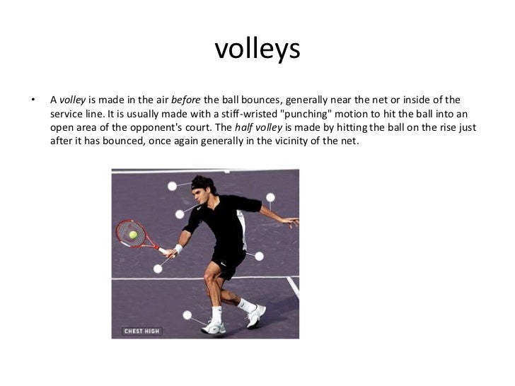 Tennis rules and techniques