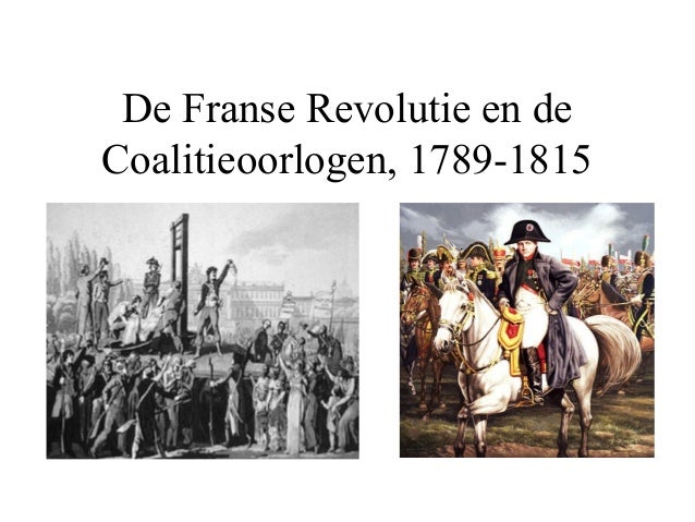 De Franse Revolutie 1789-1815