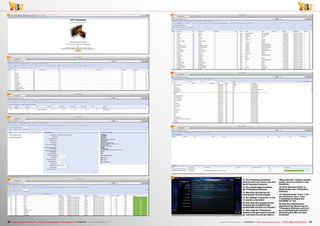 12
13
14
15
16
20
19
18
17
26 27TELE-audiovision International — The World‘s Largest Digital TV Trade Magazine — 07-08/2013 — www.TELE-audiovision.com www.TELE-audiovision.com — 07-08/2013 — TELE-audiovision International — 全球发行量最大的数字电视杂志
12. Die TVHeadend Software
stammt nicht von Tenow und wird
durch Spenden finanziert
13. Die vollständige Kanalliste
der TVHeadend Software
14. Benutzerverwaltung mit
individueller Rechtevergabe
15. Die DiSEqC Protokolle 1.0 und
1.1 werden unterstützt
16. Die Liste aller gespeicherten
Transponder ermöglicht das
komfortable Suchen von Sendern
17. Hier zeigt die TVHeadend
Software alle gefundenen Kanäle
an, erst wenn sie mit der Option
"Map selected" markiert werden,
landen sie auch wirklich in der
Kanalliste
18. EPG Übersicht direkt im
Webinterface der TVHeadend
Software
19. Statusanzeige: Tuner 1 hat
derzeit keinen Lock, Tuner
2 empfängt ein Signal des
HOTBIRD 13° Ost
20. Das Xbox Mediacenter
übernimmt die Steuerung der
TVHeadend Software und wird
so zur Schnittstelle zwischen
Streaming Box Moi und dem
Anwender
 