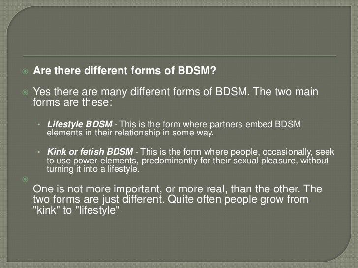 practice Bdsm activity and