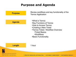 Tenrox Complete Overview 2009 | PPT