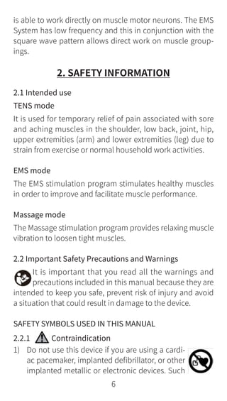 1pc TENS EMS Unit 28 Mode 40 Intensity Muscle Stimulator For Pain Relief  Therapy, Dual Channel Rechargeable TENS Machine
