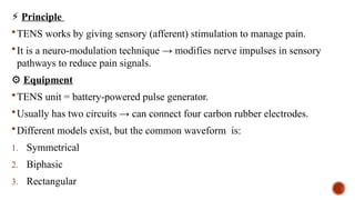 Comprehensive Guide to Transcutaneous Electrical Nerve Stimulation ...