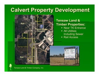 Tensaw Land Timber Company Presentation | PDF