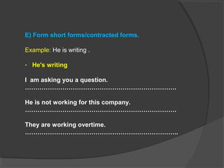 Tense revision | PPT