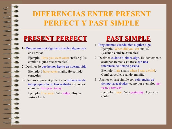 Tenses