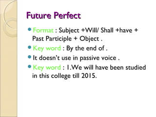 Tenses | PPT