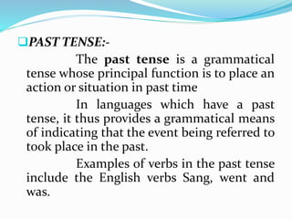 Tenses | PPT