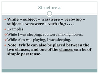 They Were While Tenses | PPTX