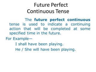 TENSES. PPT.pdf for class 9 and above, rules | PDF