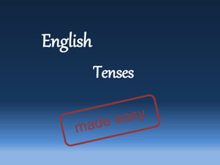English
Tenses
 