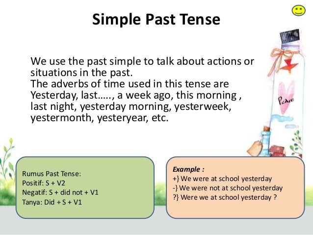 Tenses