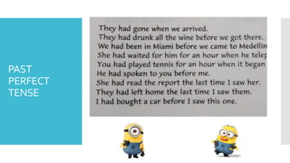 PAST
PERFECT
TENSE
 