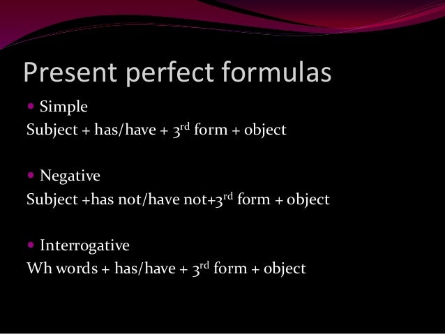 Present Tense Formula / 12 Tenses Formula With Example PDF in 2020 | English ... / Base form (with added for the third person).