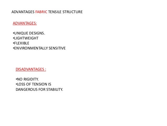 tensile advantages of natural lighting