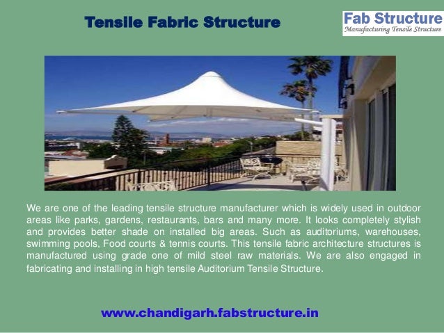 tensile structure in chandigarh