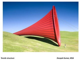 Tensile structure Deepak Kumar, MSA
 